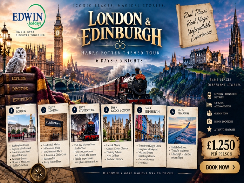 London & Edinburgh Harry Potter-Themed Tour
